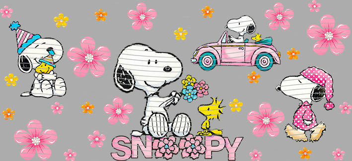 16oz Snoopy-SN-103